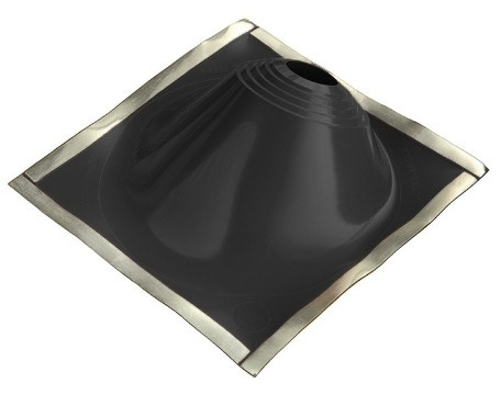 Манжета кровельная угловая "Мастер Флеш" УЛЬТРАУГОЛ № 2 (125-280) ЕРДМ черная фото 1