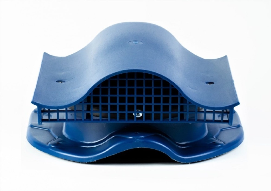 Кровельный вентиль "Мастер Флеш" для металлочерепицы Monterrey, синий RAL 5005 фото 1