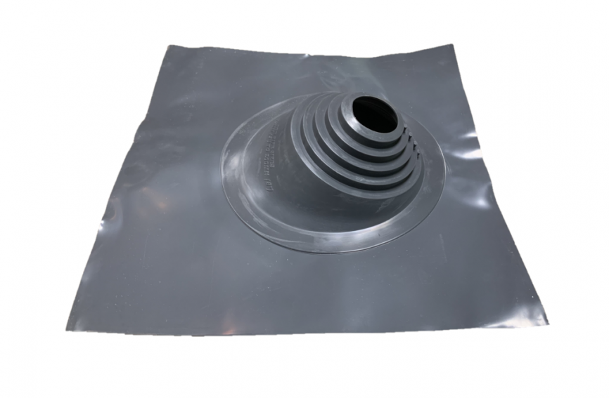 Манжета кровельная "Мастер Флеш" RES 17 (75-200 мм.) СИЛИКОН графит фото 1