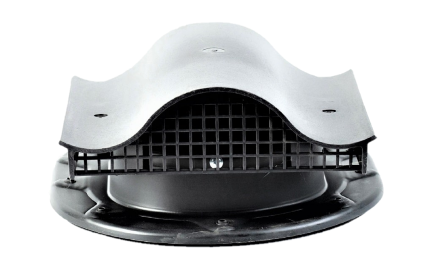 Кровельный вентиль "Мастер Флеш" для фальцевой кровли, серый RAL 7015 фото 1