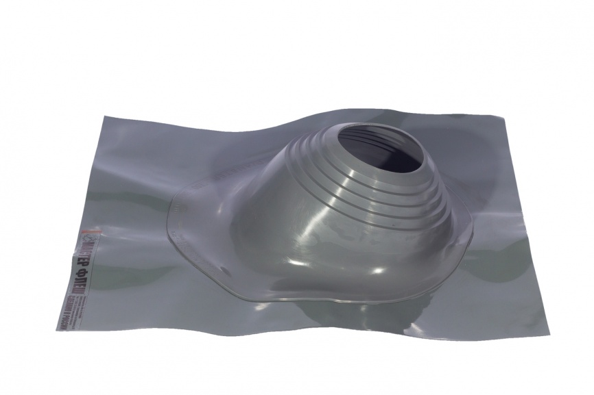 Манжета кровельная  угловая "Мастер Флеш" № 2 (180-280) EPDM серая окрашенная (7040) фото 1