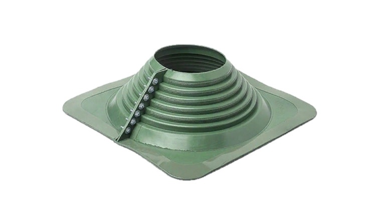Манжета кровельная прямая "Мастер Флеш" № 8 R (178-330) EPDM зеленая фото 1