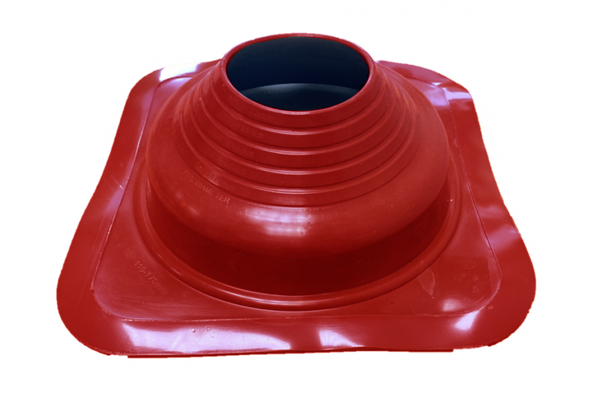 Манжета кровельная комби "Мастер Флеш" RES №40 (110-170) СИЛИКОН красная фото 1