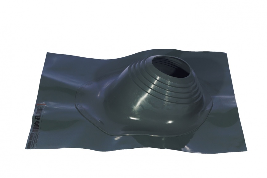 Манжета кровельная угловая "Мастер Флеш" № 2 (180-280) EPDM окрашенная графит (7024) фото 1