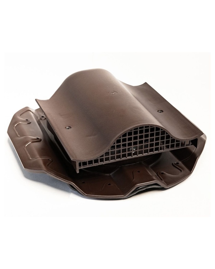 Кровельный вентиль "Мастер Флеш" для металлопрофиля МП-20, коричневый RAL 8017 фото 1