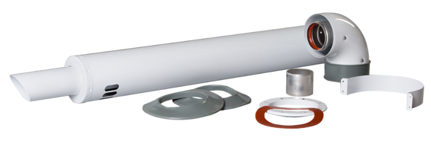 Дымоход коаксиальный Мастер Флеш универсальный D 60/100 мм фото 1