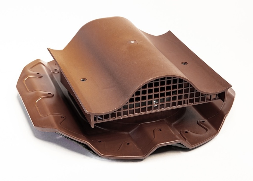 Кровельный вентиль "Мастер Флеш" для металлопрофиля МП-20, красный RAL 3009 фото 1