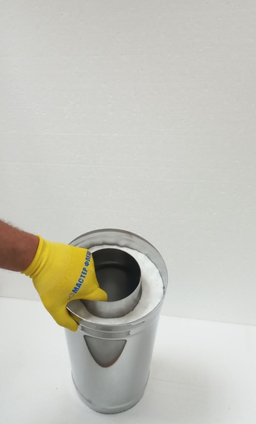 Сэндвич труба Мастер Флеш PRO d 115/200 430/430-1,0/0,5мм керамика фото 1