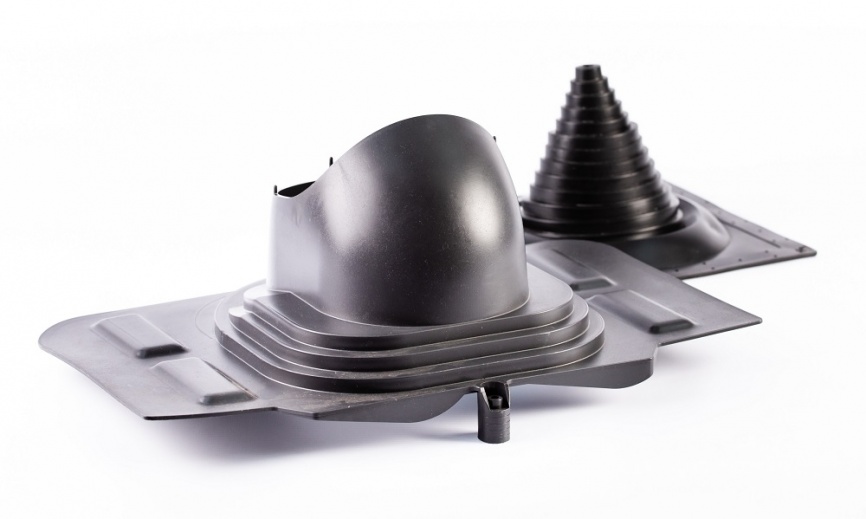 Кровельный проходной элемент "Мастер Флеш" универсальный RAL 7015 фото 1