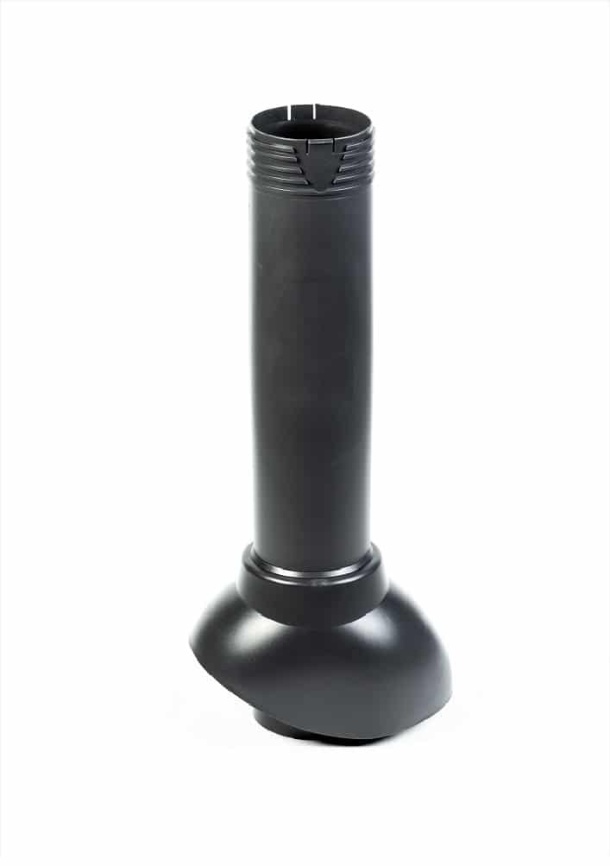 Вентиляционный выход холодный "Мастер Флеш" D 110 мм RAL 7015 графит фото 1