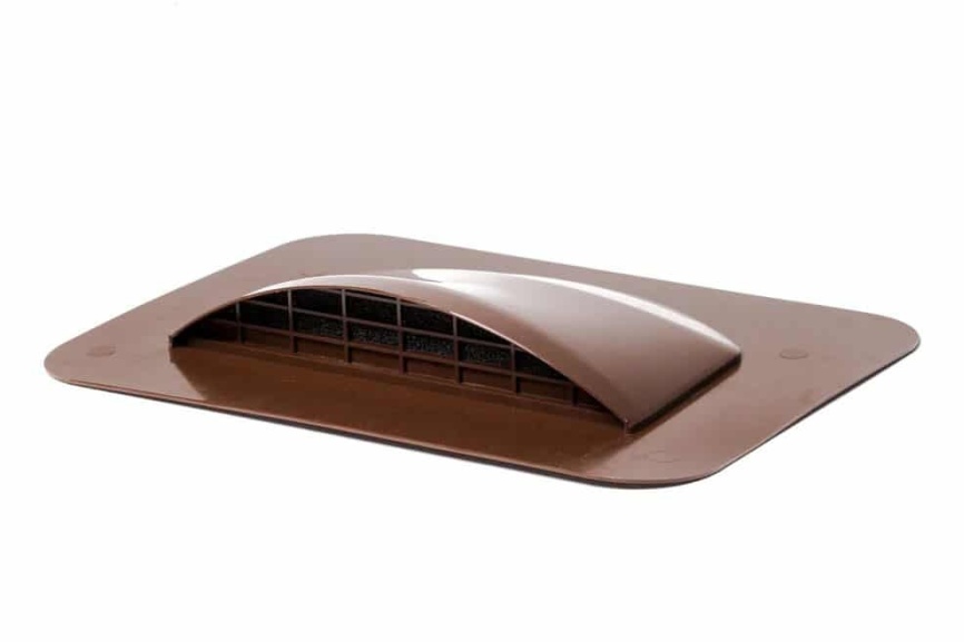 Аэратор "Мастер Флеш" компакт для скатной кровли из гибкой черепицы, коричневый RAL 8017 фото 1