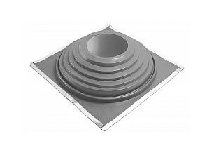 Манжета кровельная комби № 10 "Мастер Флеш" (380-760) EPDMп серая фото 1