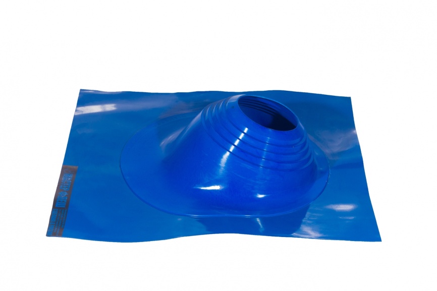 Манжета кровельная  угловая "Мастер Флеш" № 2 (180-280) EPDM синяя окрашенная (5005) фото 1