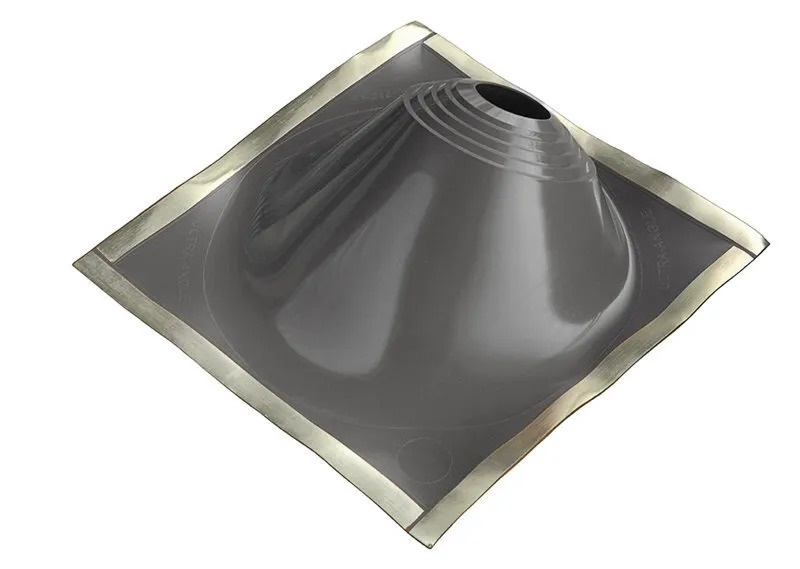 Манжета кровельная угловая "Мастер Флеш" УЛЬТРАУГОЛ № 2 (125-280) СИЛИКОН серая фото 1