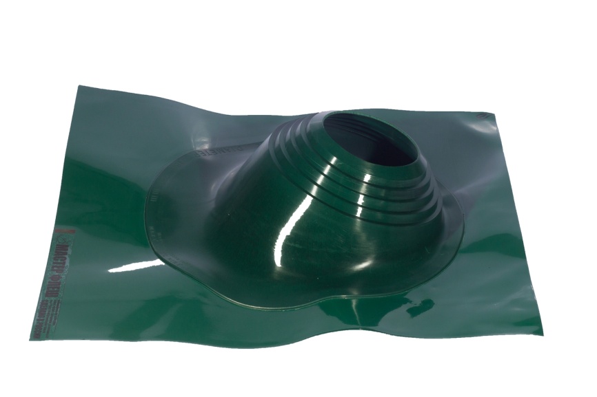 Манжета кровельная угловая "Мастер Флеш" № 2 (180-280) EPDM зеленая окрашенная (6005) фото 1
